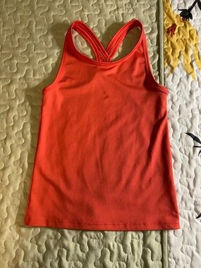 Calvin Klein Coral Racerback Tank